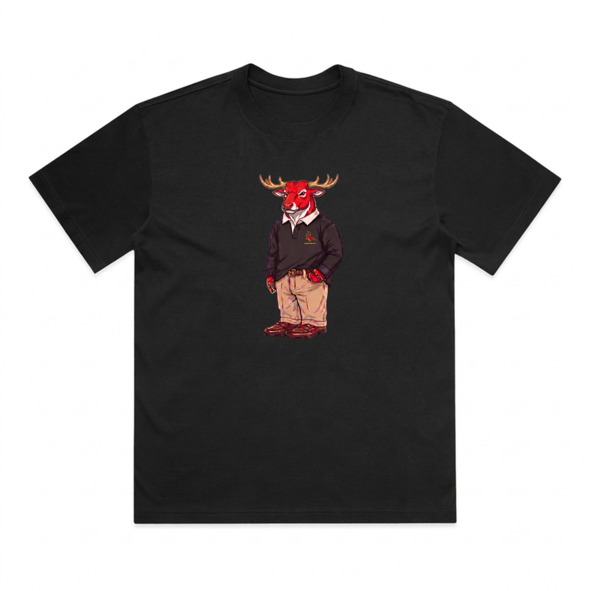 Andover RFC - Heavy Weight Stag T-Shirt
