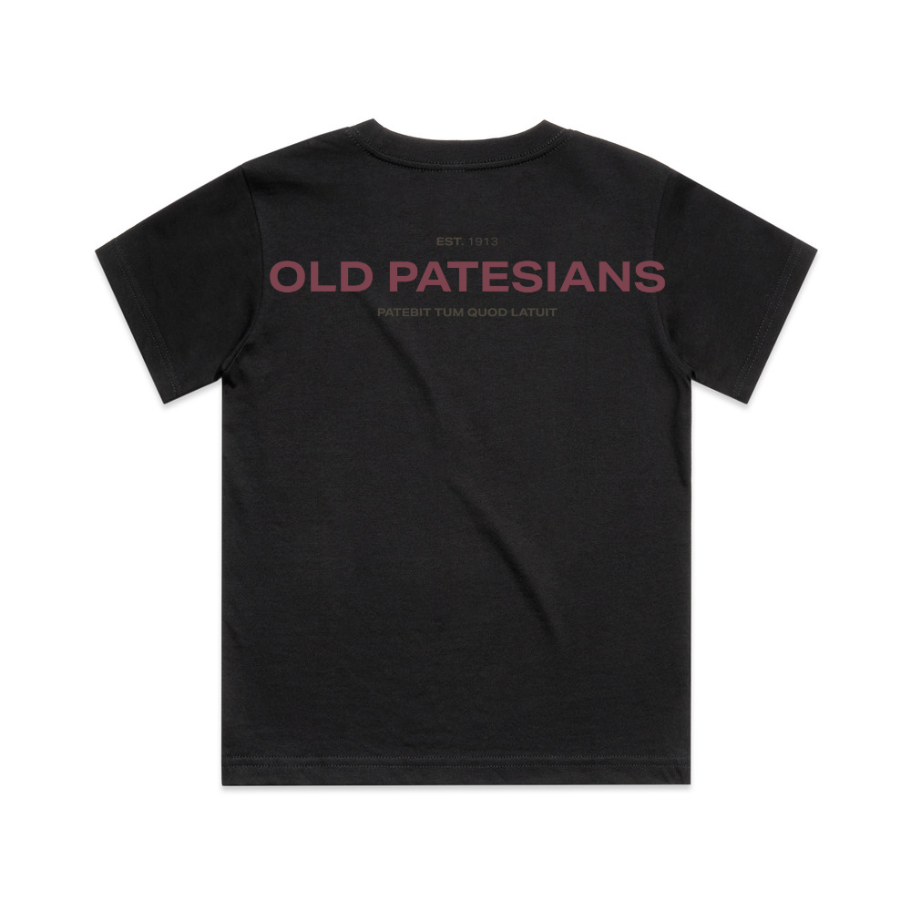 Old Pat's - Kids Classic Tee - Minmalist - Black