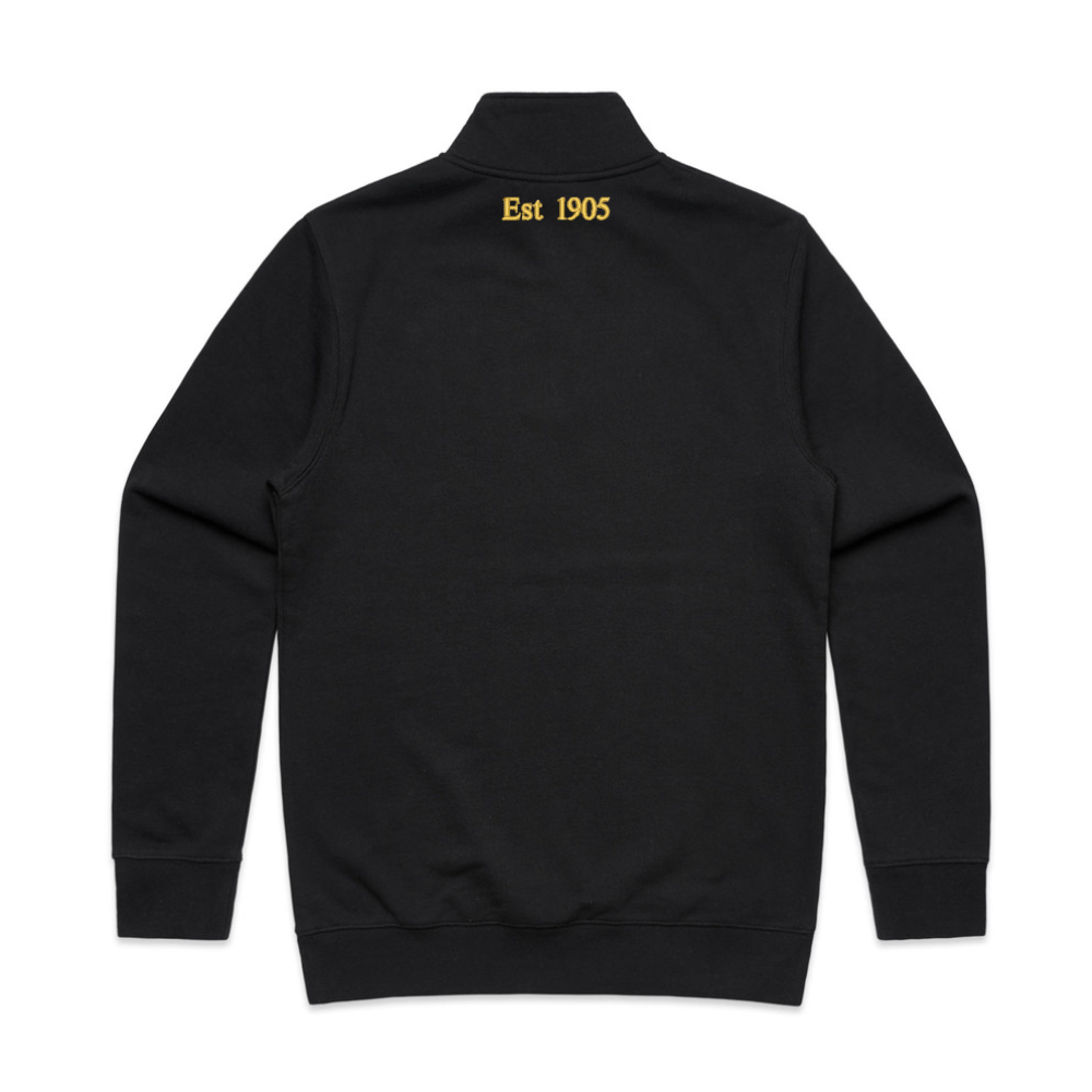 Cheltenham North Rugby Club 1/4 Zip Black