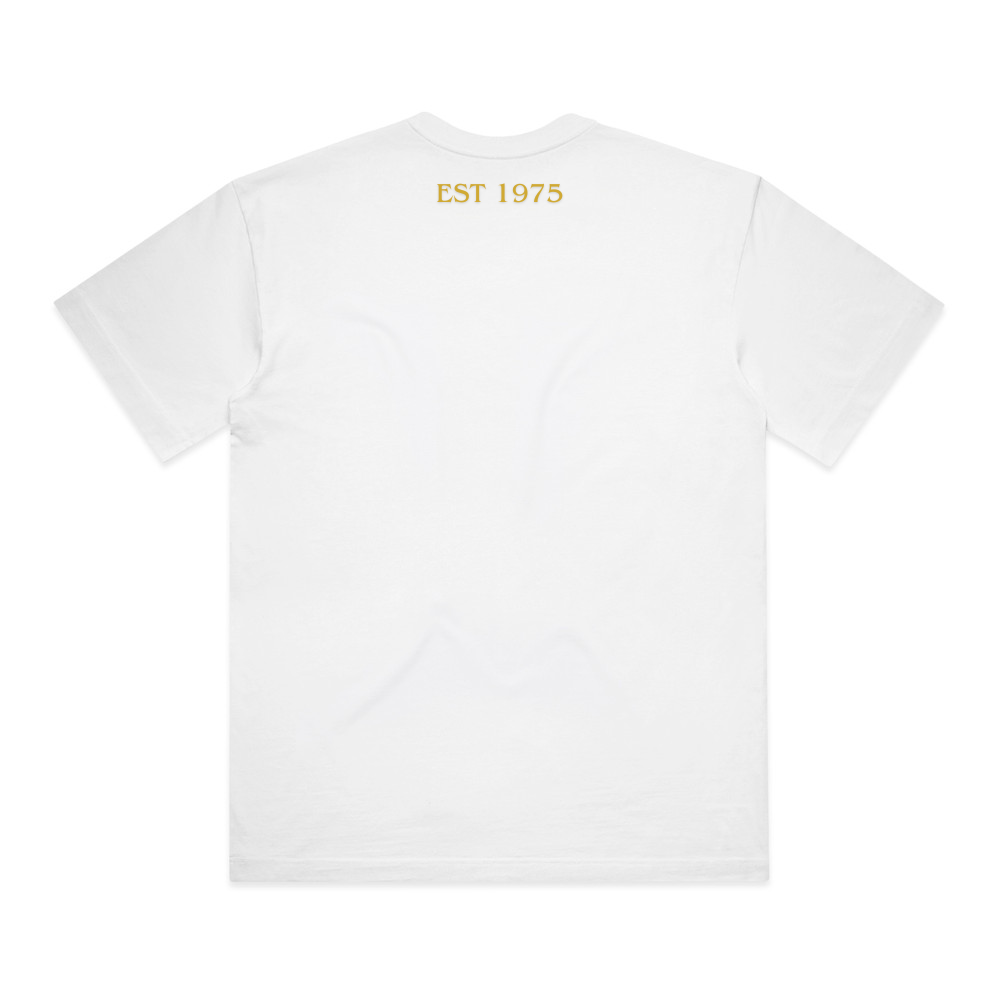Cheltenham Sarcens RFC - Women's Heavy Tee - Minamlist- White