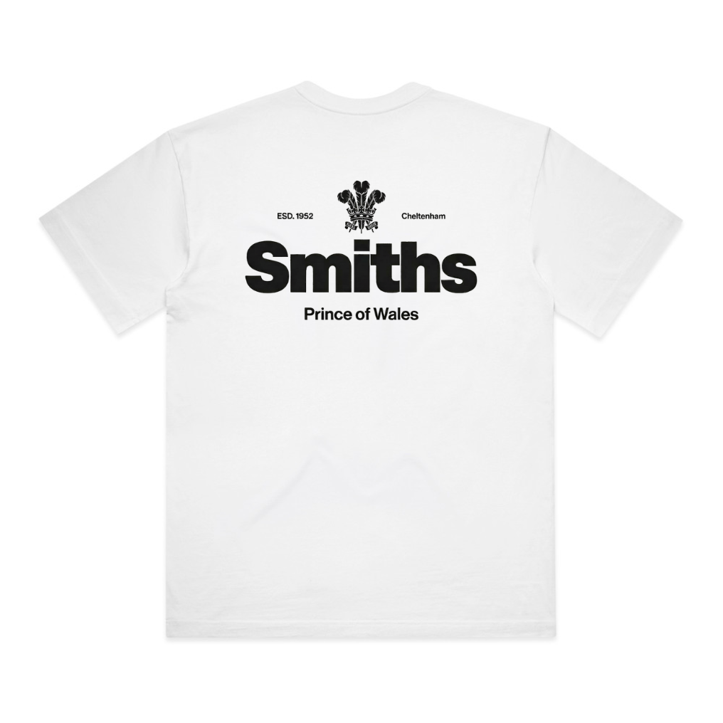 Smiths RFC - Black Text - Box Tee