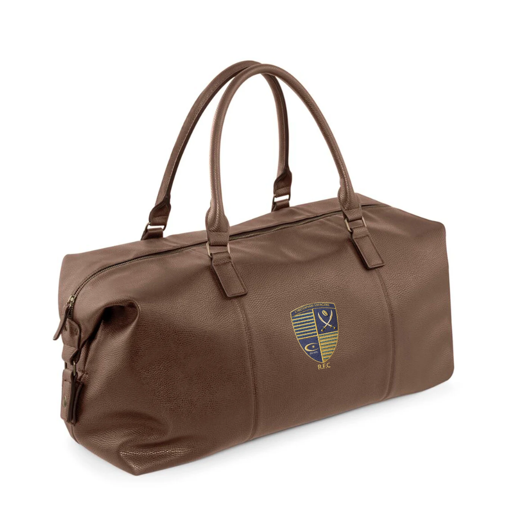 Cheltenham Saracens RFC - Leather Travel Bag