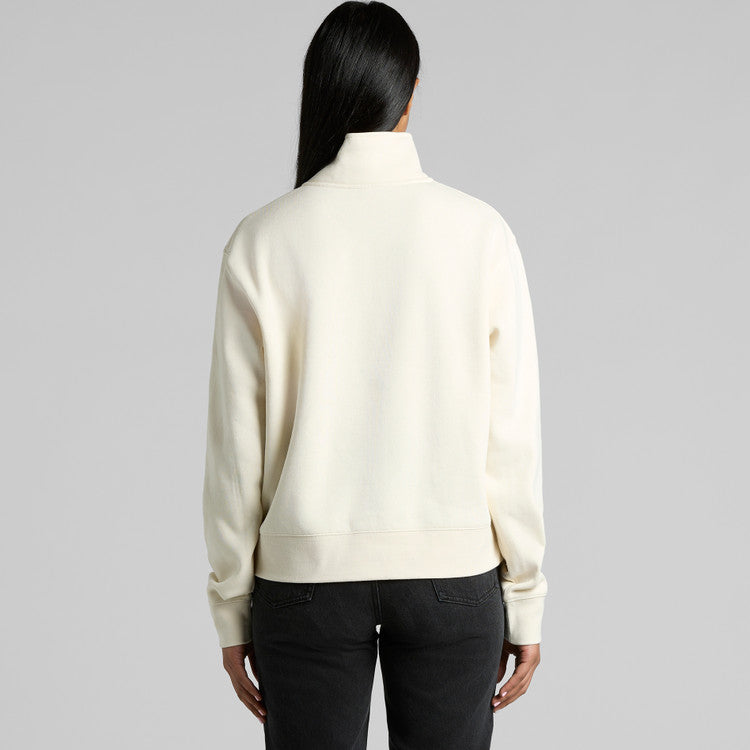 WO Stencil Half Zip Crew