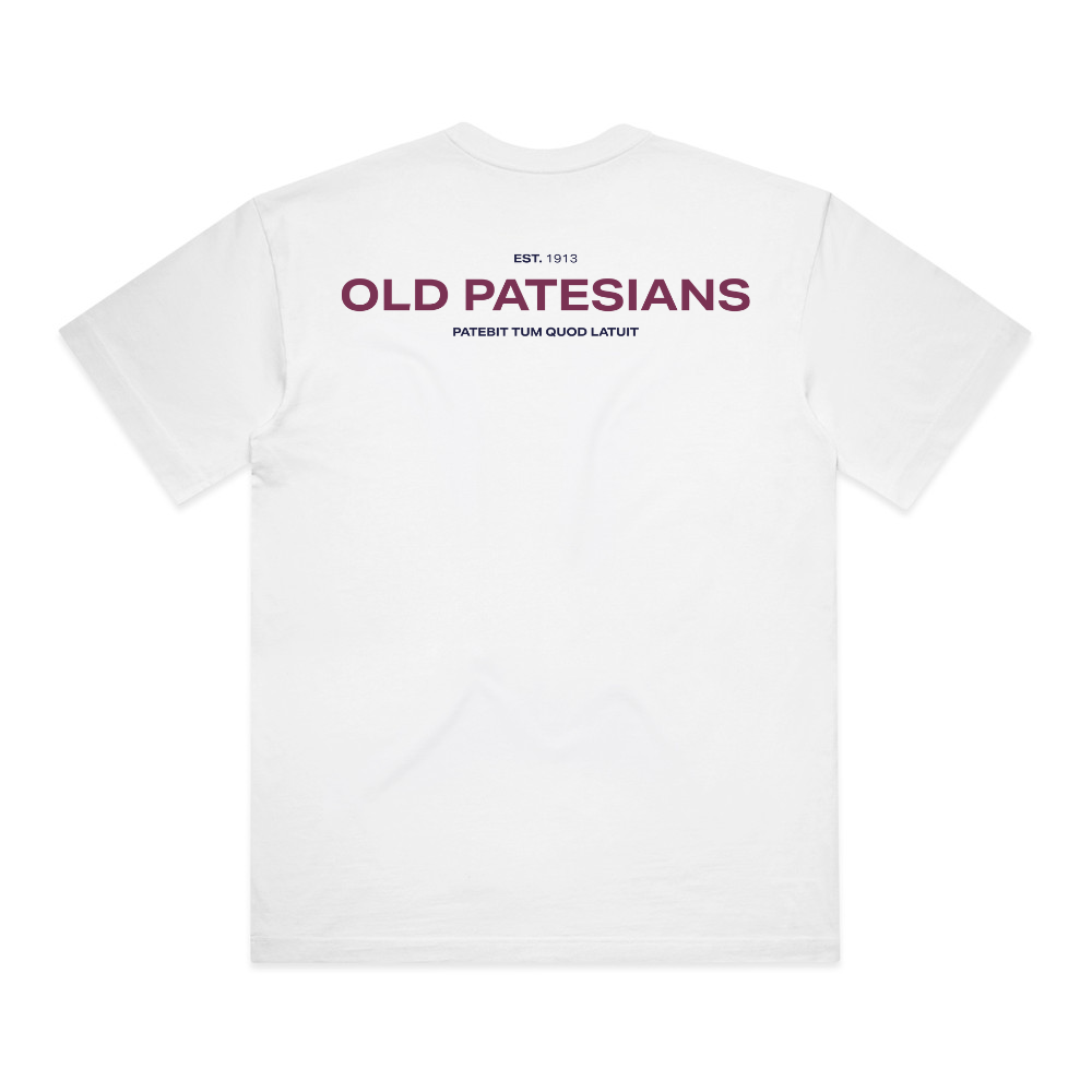 Old Pat's Minimalist - Box Tee - White