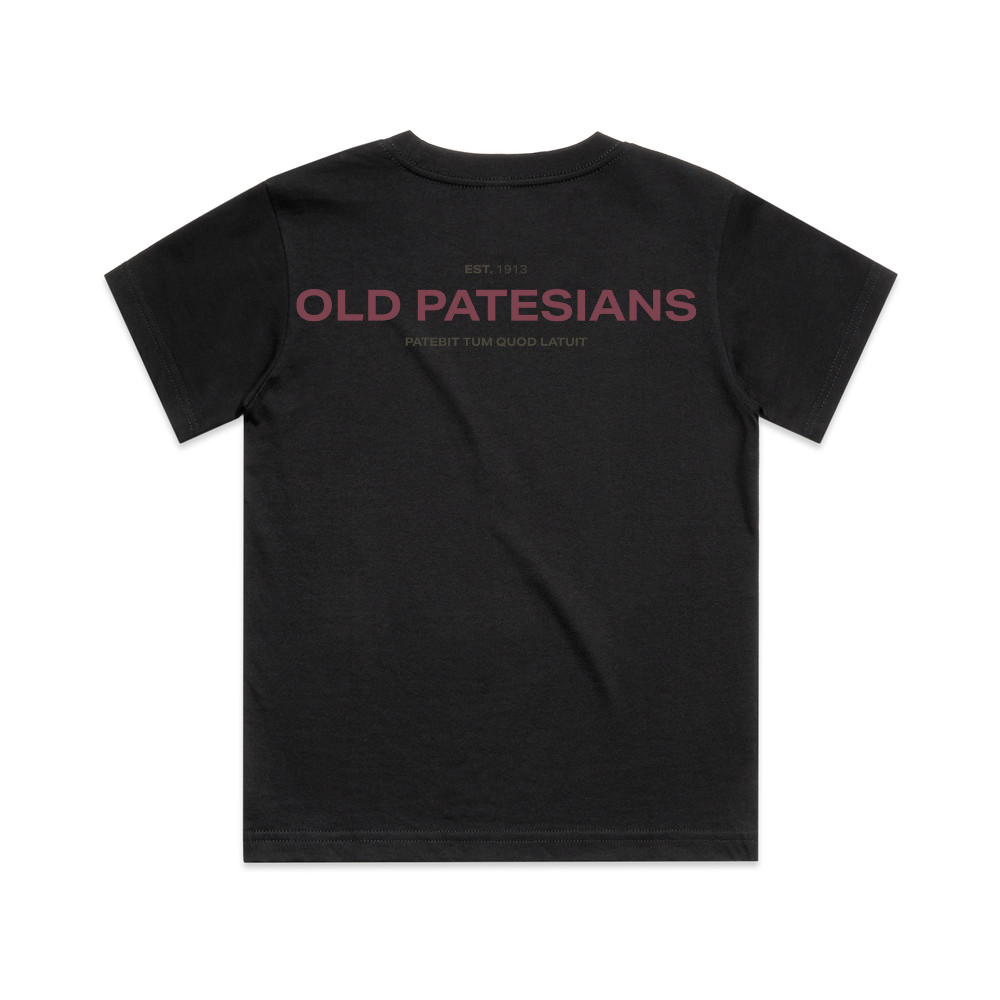 Old Pat's - Youth Classic Tee - Minimalist - Black