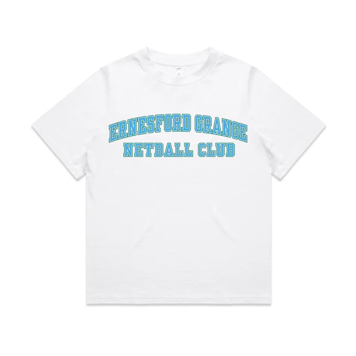Ernesford Grange Netball Club- Heavy Weight Tee- Varsity Text