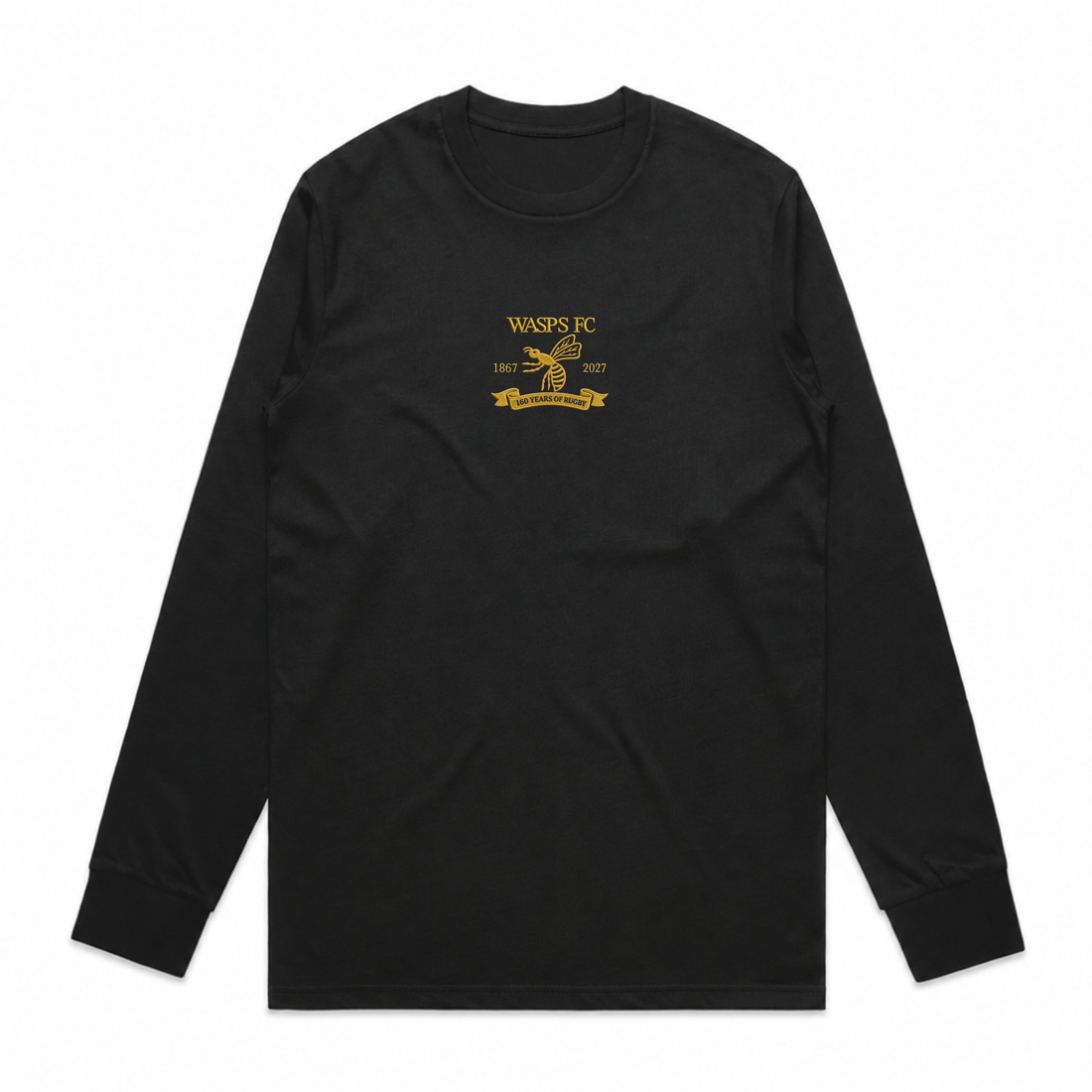 Wasps FC - Capsule Collection - Men's Longsleeve Tee – Clobber Club
