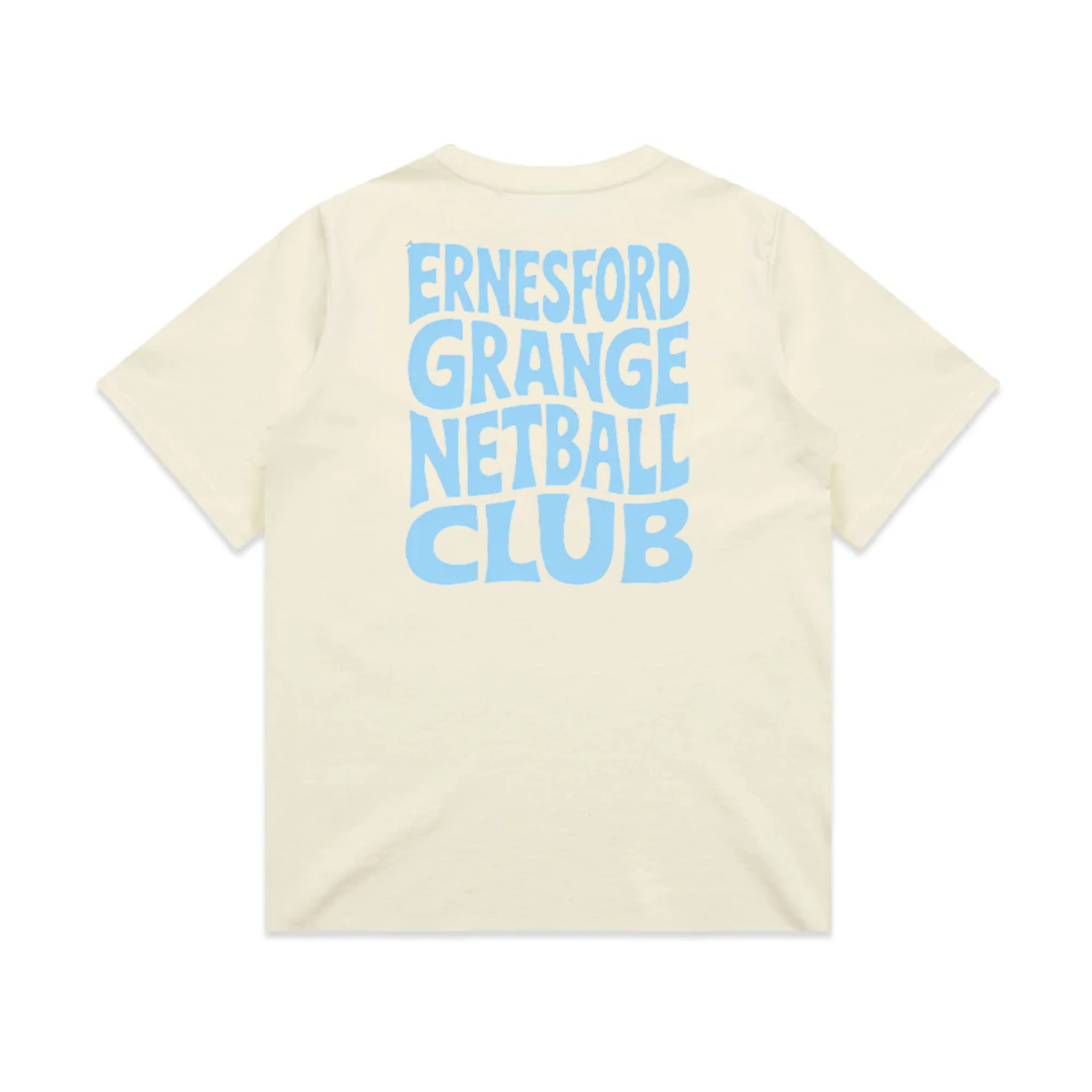 Ernesford Grange Netball Club - Funky Text Heavy Weight Tee