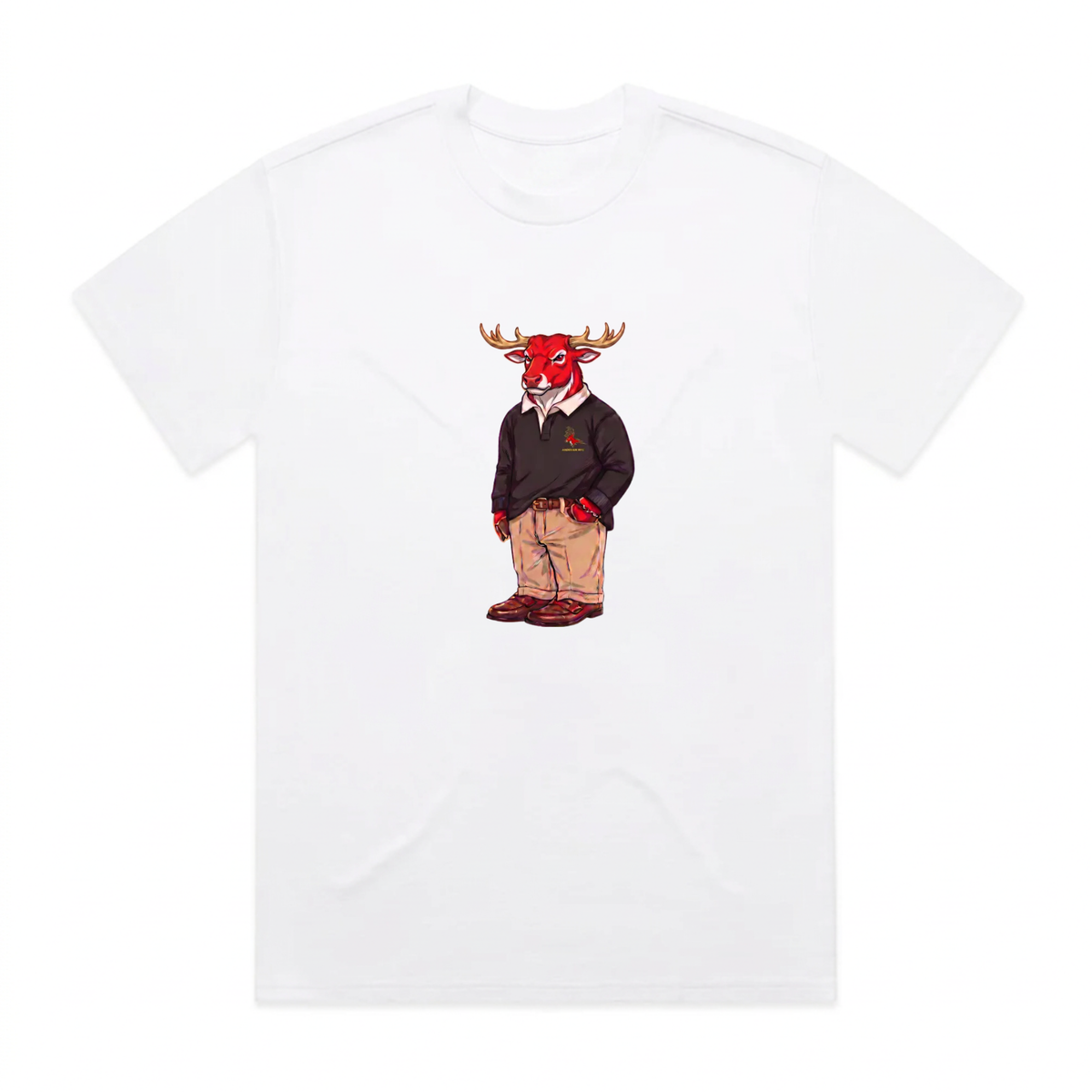 Andover RFC - Heavy Weight Stag T-Shirt