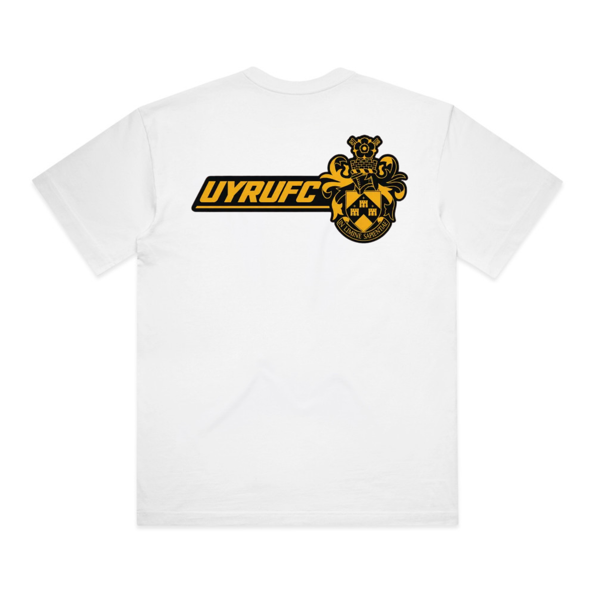 University Of York Rugby - Initials Heavy Weight Tee - Coming Soon
