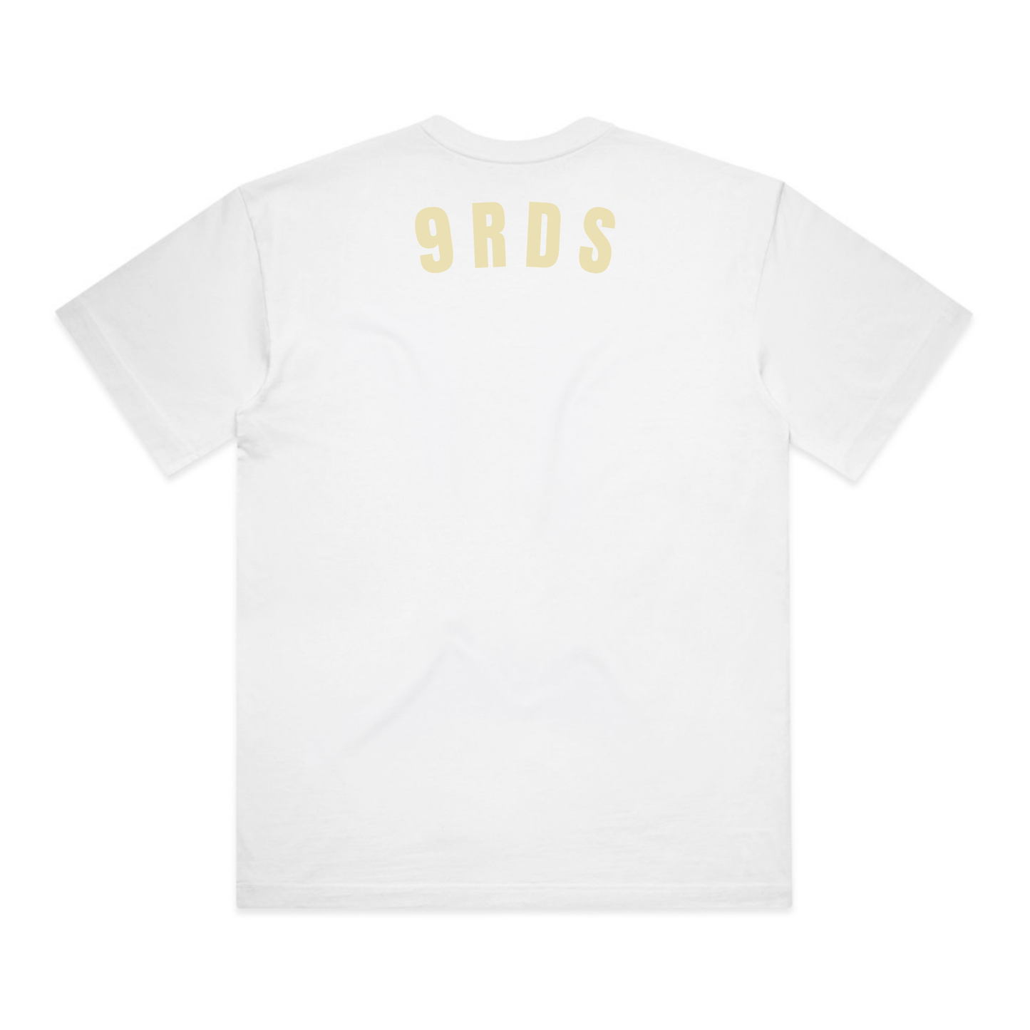 9RDS - Heavy Weight White Tee