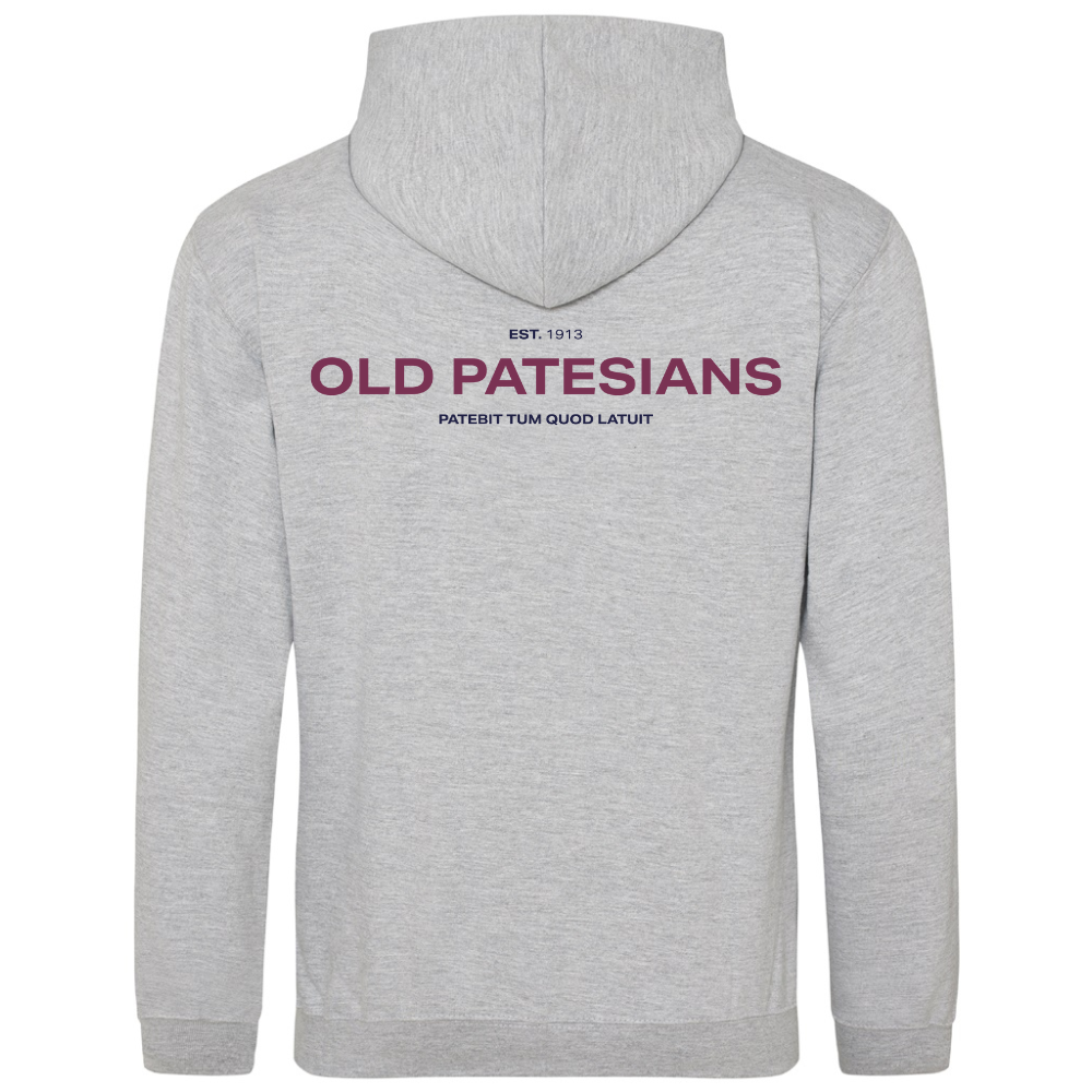Old Pat's Minaamlist- Oversized, Heavy Weight Hoodie - Grey