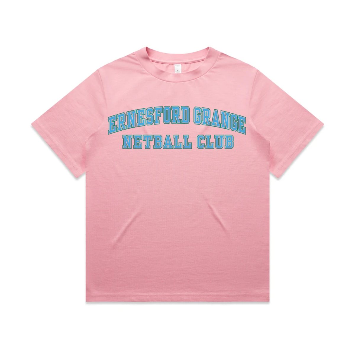 Ernesford Grange Netball Club- Heavy Weight Tee- Varsity Text