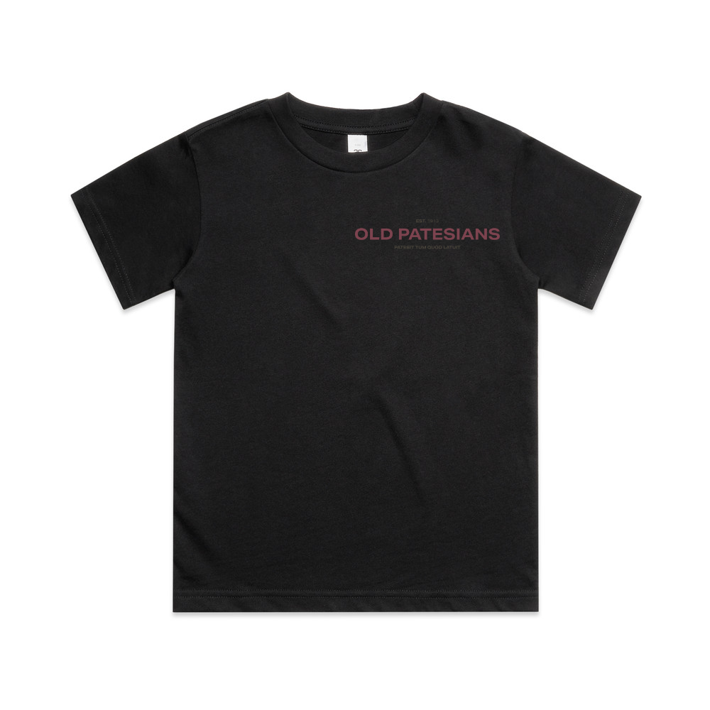Old Pat's - Kids Classic Tee - Minmalist - Black
