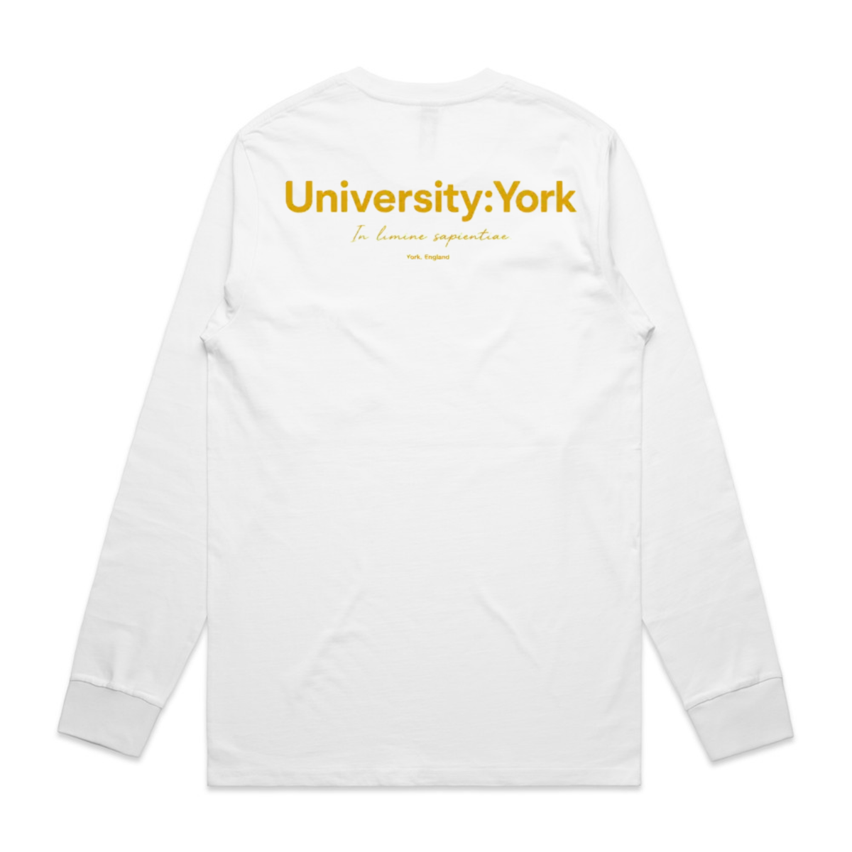 University Of York Rugby - Simple Long Sleeve Tee - Coming Soon