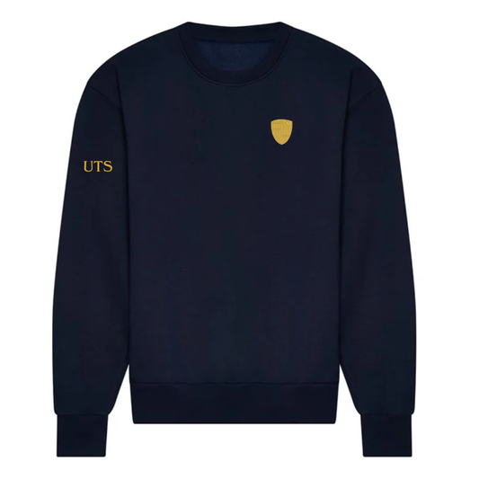 Cheltenham Saracens RFC- Oversized, heavy weight sweatshirt - Navy - Minamlist logo