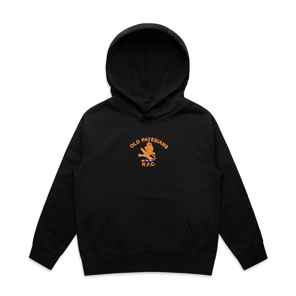 Old Pat's - Kids Relax Hood - Black