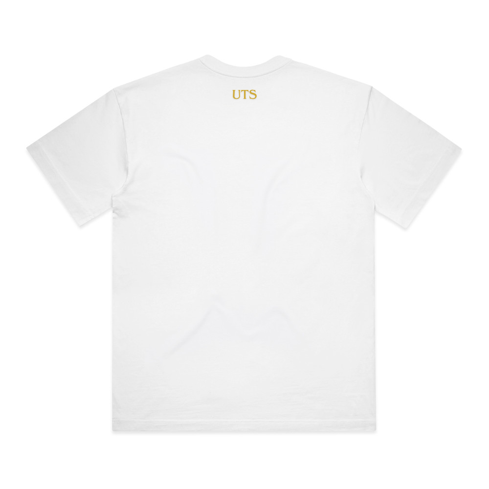 Cheltenham Sarcens RFC - Men's Box Tee - Central Logo - White