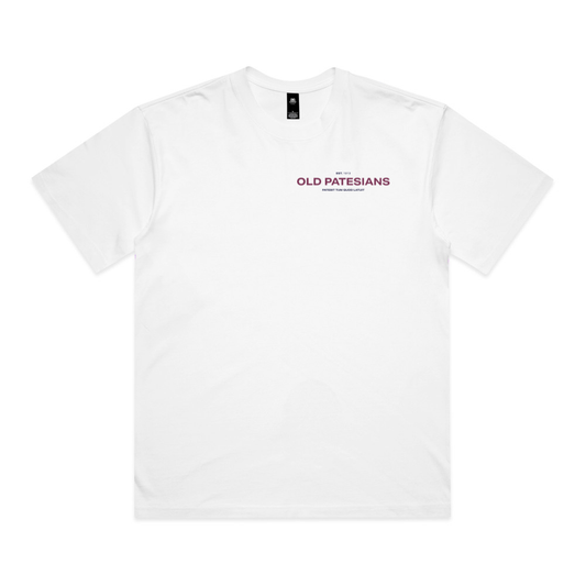 Old Pat's Minimalist - Box Tee - White