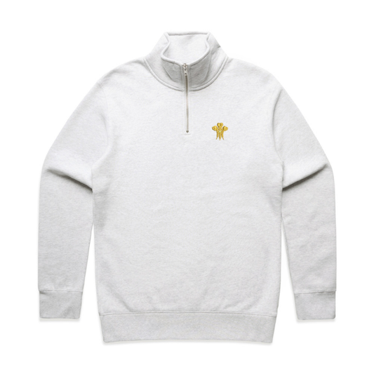 Smiths RFC 1/4 Zip - White Heather