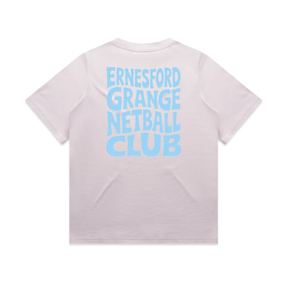 Ernesford Grange Netball Club - Funky Text Heavy Weight Tee