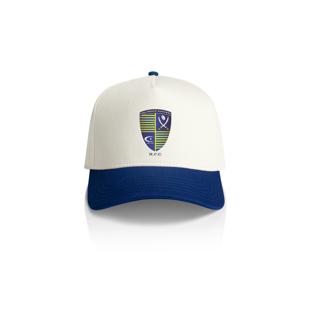 Cheltenham Saracens RFC - Frame Two-Tone Cap - Natural/Liberty