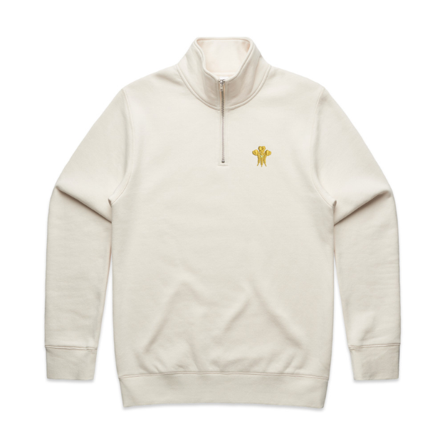 Smiths RFC 1/4 Zip - Ecru