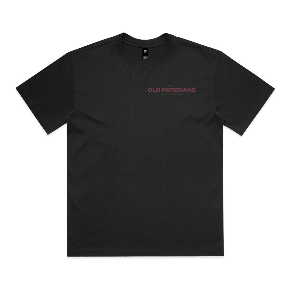 Old Pat's Minimalist - Box Tee - Black