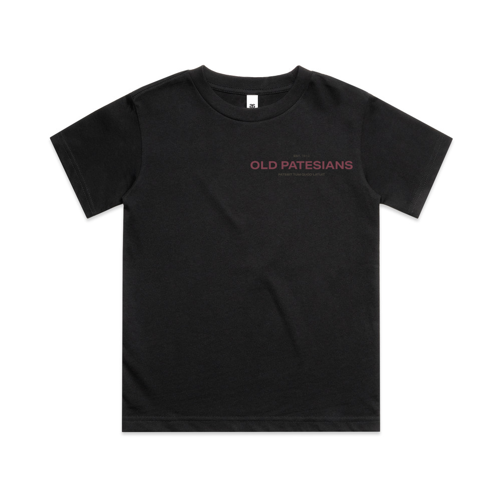 Old Pat's - Youth Classic Tee - Minimalist - Black