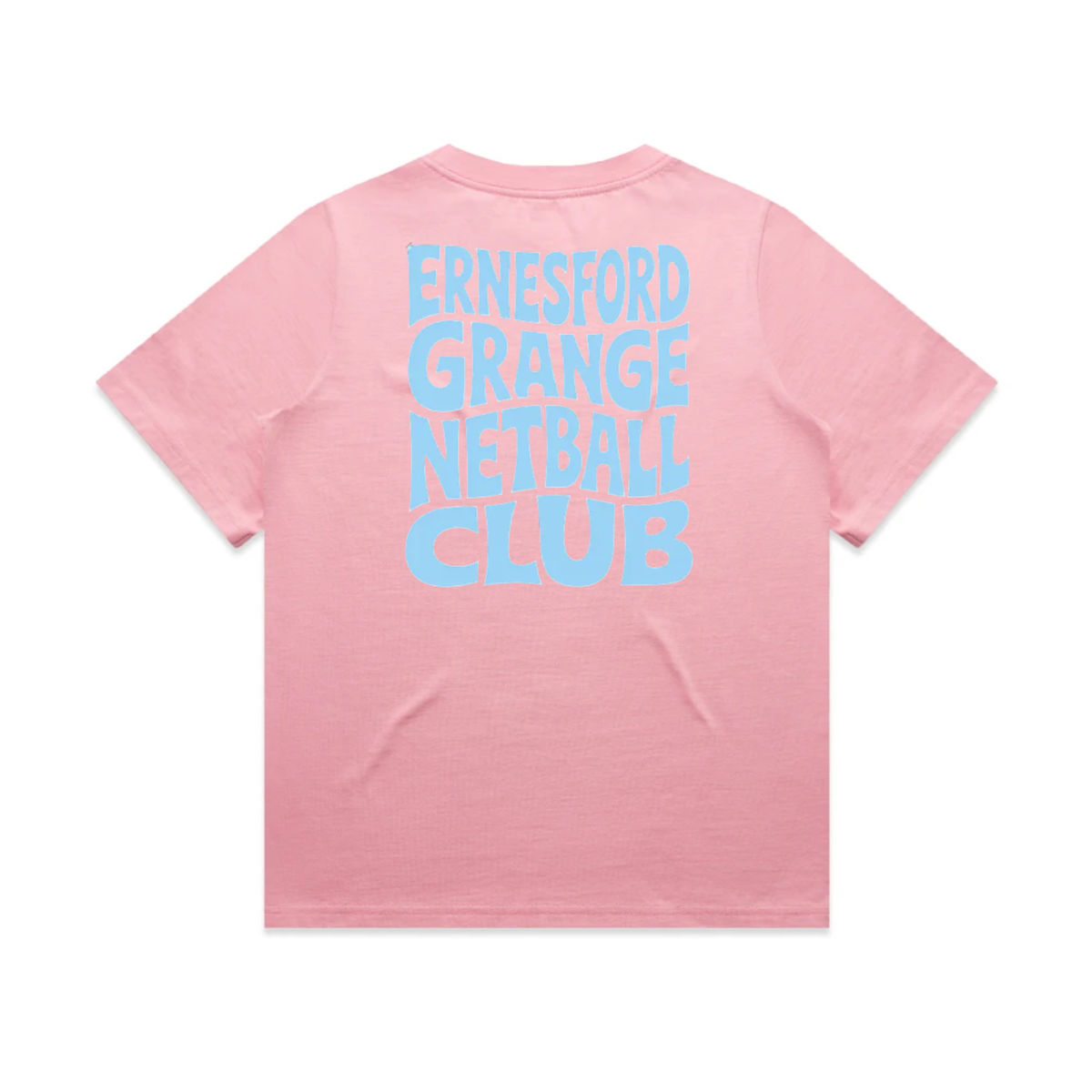 Ernesford Grange Netball Club - Funky Text Heavy Weight Tee