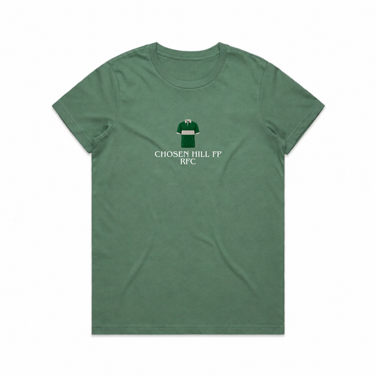 Chosen Hill Former Pupils - Female Embroidered Jersey Tee